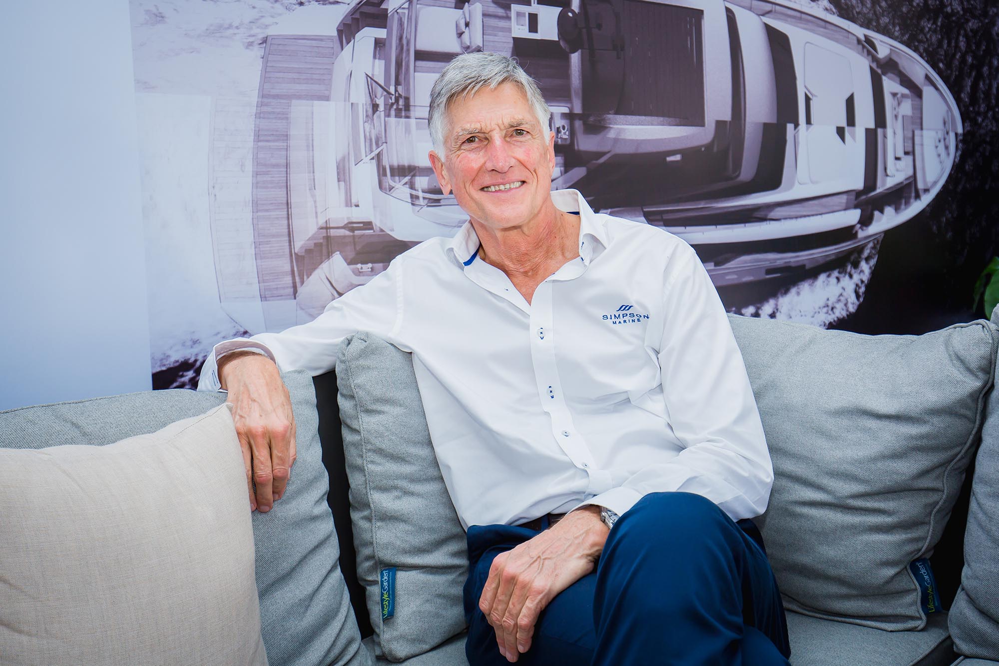 Mike Simpson, Founder and Managing Director of Simpson Marine Group